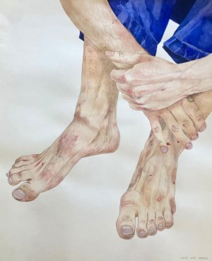 Tanya’s feet, 2021