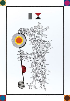 Tarot Cards. IX – The Hermit, 2022