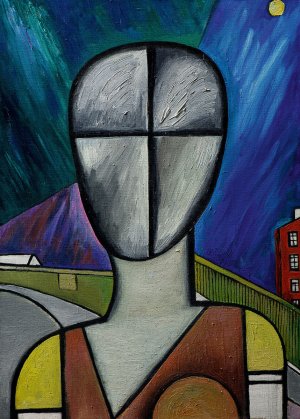 Человек с крестом , 2005