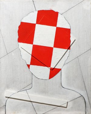 Head with Red Cross, 2013