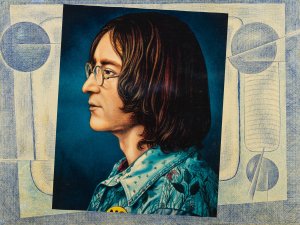 John Lennon. From the Homework series, 2006.