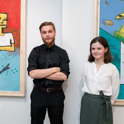 Tour with exhibition curators Nikolai Margiev and Ekaterina Iushkevich
